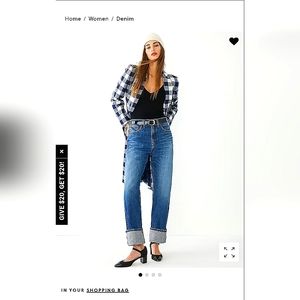 Jcrew Limited-edition Point Sur Vista straight jean in Catalina wash